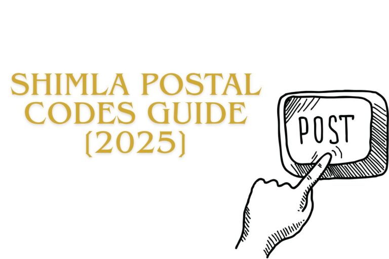 Shimla Postal Codes Guide [2025]