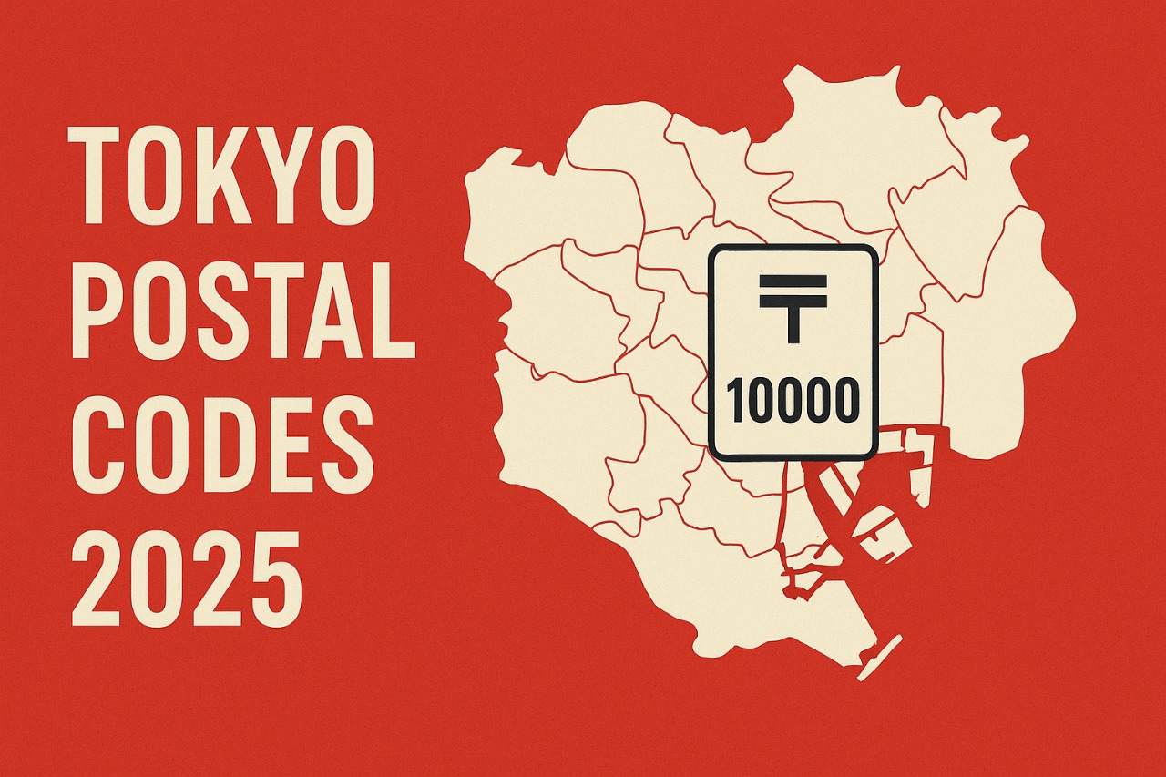 Tokyo Postal Codes 2025 – Complete Area-Wise ZIP Code List & Address Format